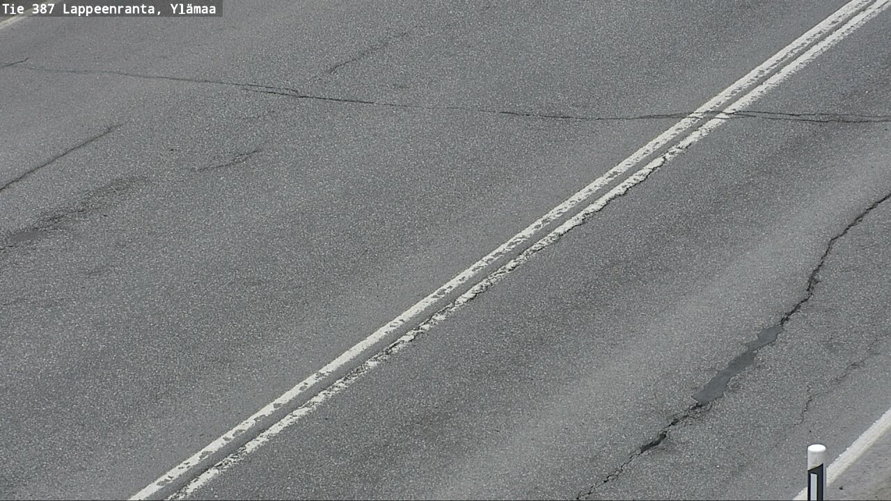 Weather Camera Image Väg 387 Villmarstrand, Ylämaa, Lappeenranta, Etelä-Karjala