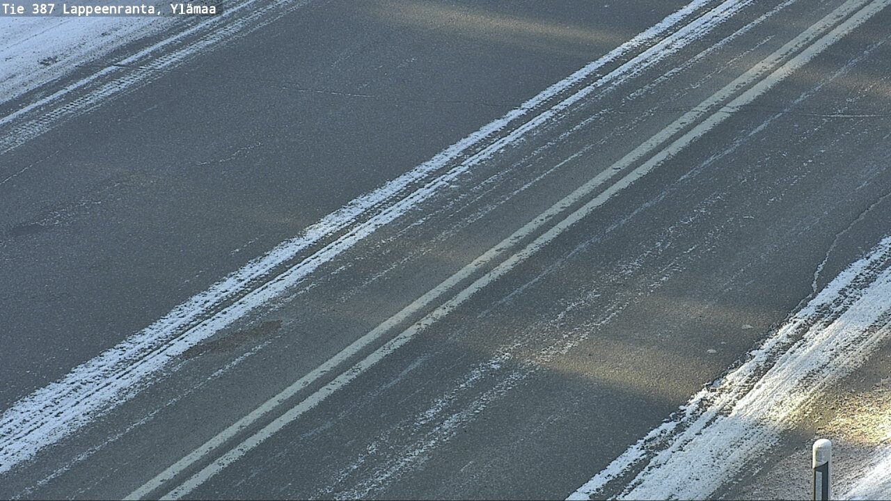 Weather Camera Image Road 387 Lappeenranta, Ylämaa, Lappeenranta, Etelä-Karjala