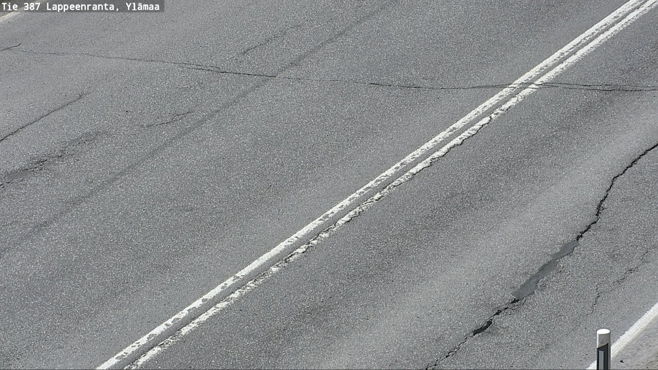 Weather Camera Image Väg 387 Villmarstrand, Ylämaa, Lappeenranta, Etelä-Karjala