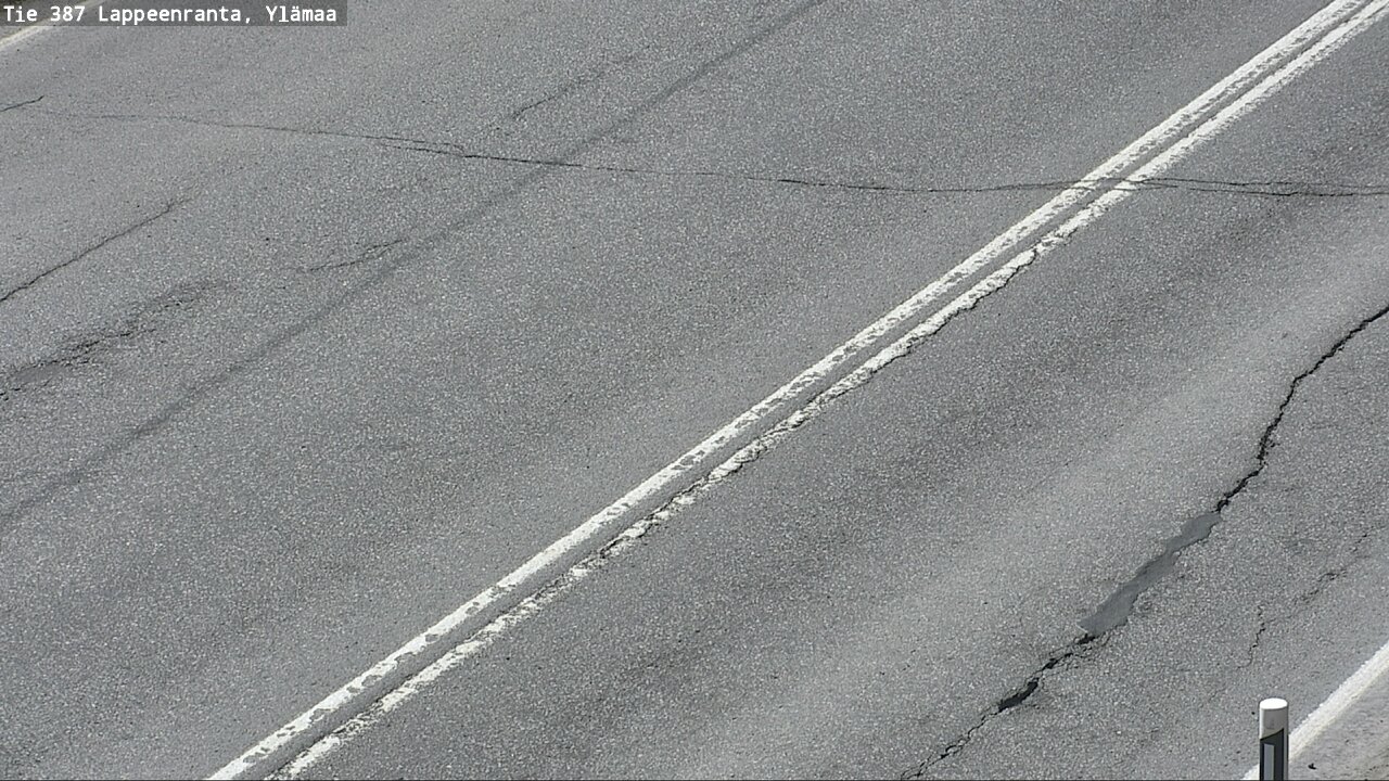Weather Camera Image Väg 387 Villmarstrand, Ylämaa, Lappeenranta, Etelä-Karjala