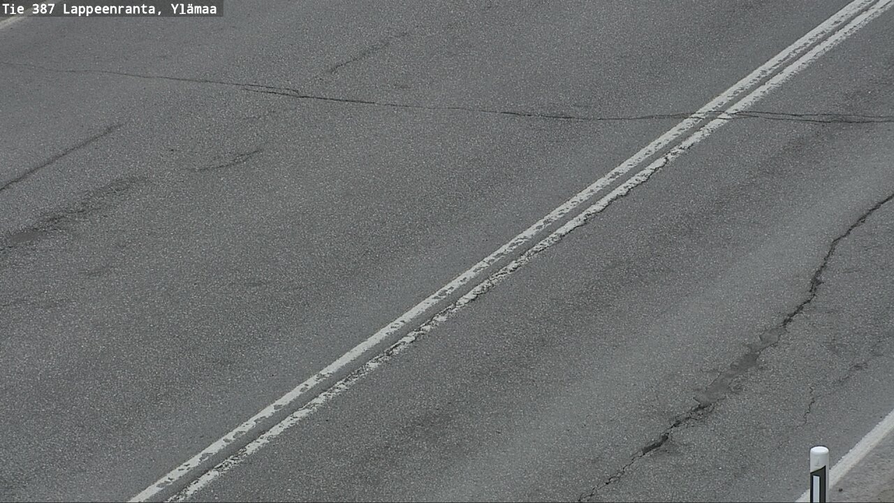 Weather Camera Image Väg 387 Villmarstrand, Ylämaa, Lappeenranta, Etelä-Karjala