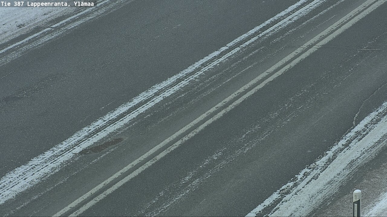 Weather Camera Image Road 387 Lappeenranta, Ylämaa, Lappeenranta, Etelä-Karjala
