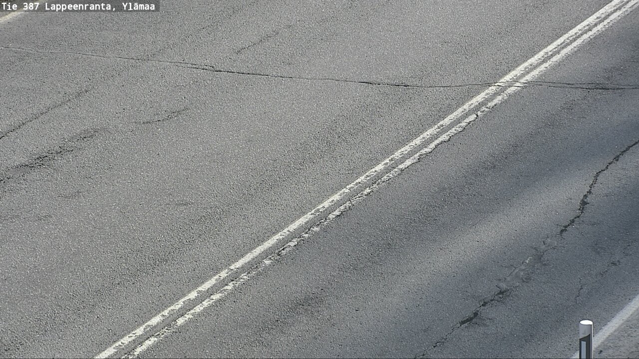 Weather Camera Image Väg 387 Villmarstrand, Ylämaa, Lappeenranta, Etelä-Karjala