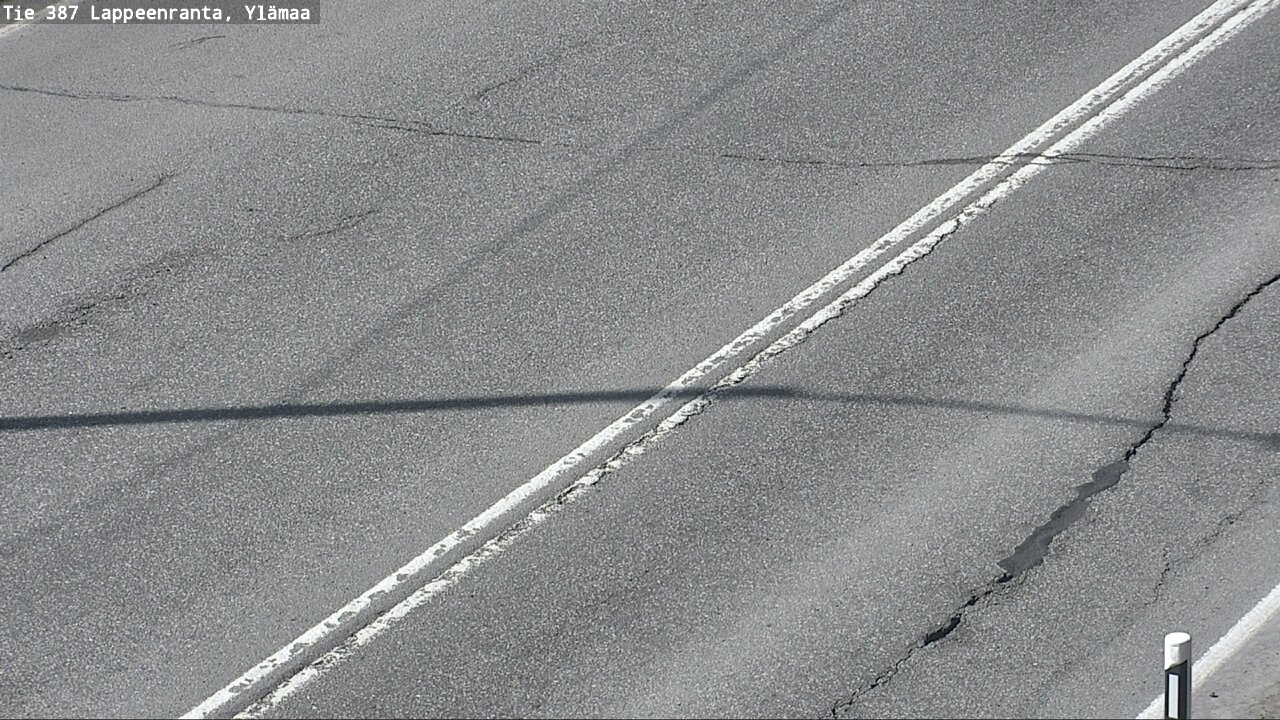Weather Camera Image Väg 387 Villmarstrand, Ylämaa, Lappeenranta, Etelä-Karjala