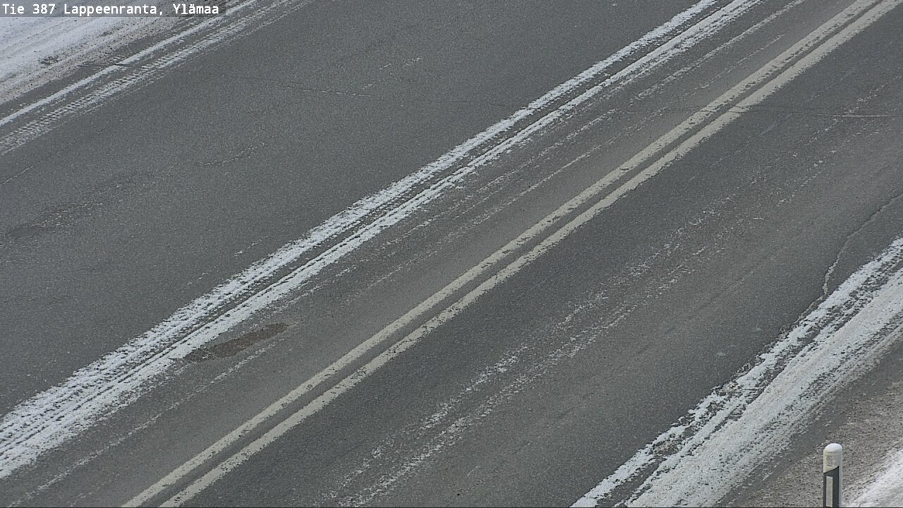 Weather Camera Image Road 387 Lappeenranta, Ylämaa, Lappeenranta, Etelä-Karjala