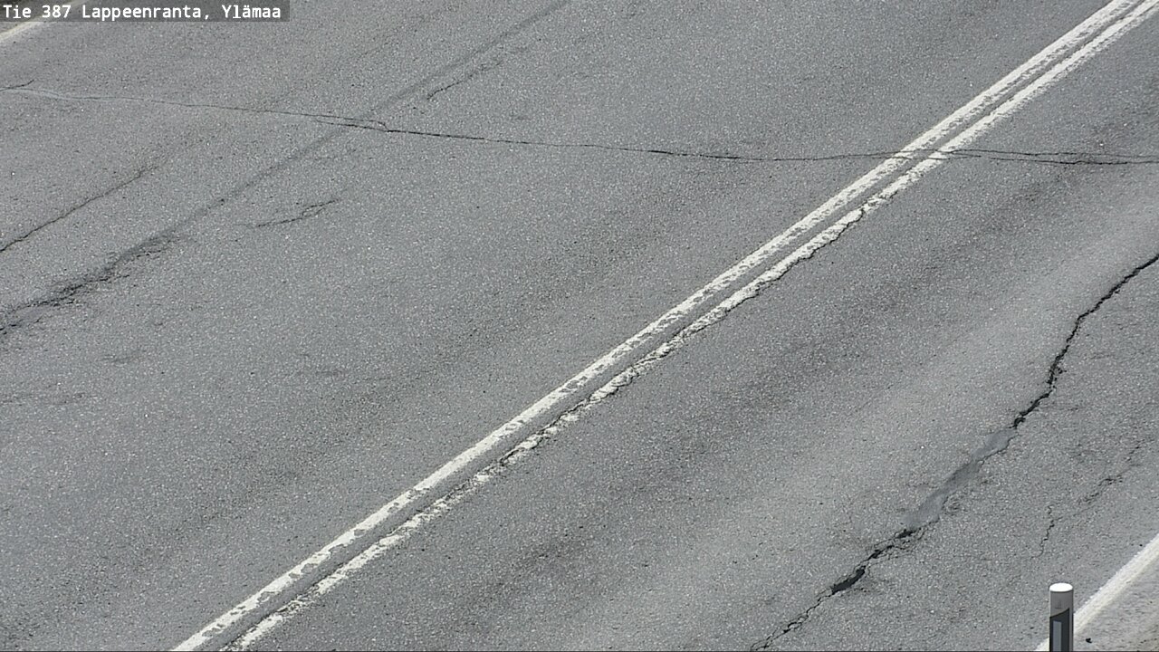 Weather Camera Image Väg 387 Villmarstrand, Ylämaa, Lappeenranta, Etelä-Karjala