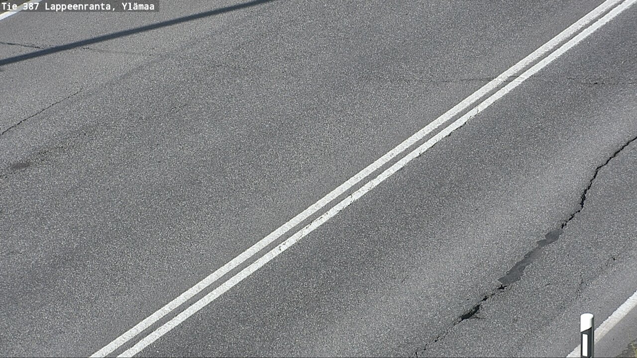 Weather Camera Image Road 387 Lappeenranta, Ylämaa, Lappeenranta, Etelä-Karjala
