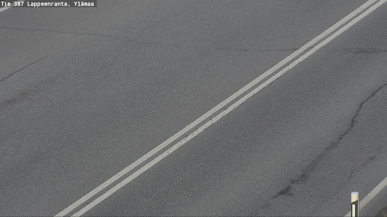 Weather Camera Image Road 387 Lappeenranta, Ylämaa, Lappeenranta, Etelä-Karjala