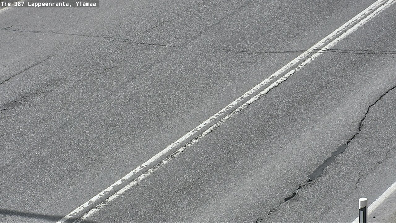 Weather Camera Image Väg 387 Villmarstrand, Ylämaa, Lappeenranta, Etelä-Karjala