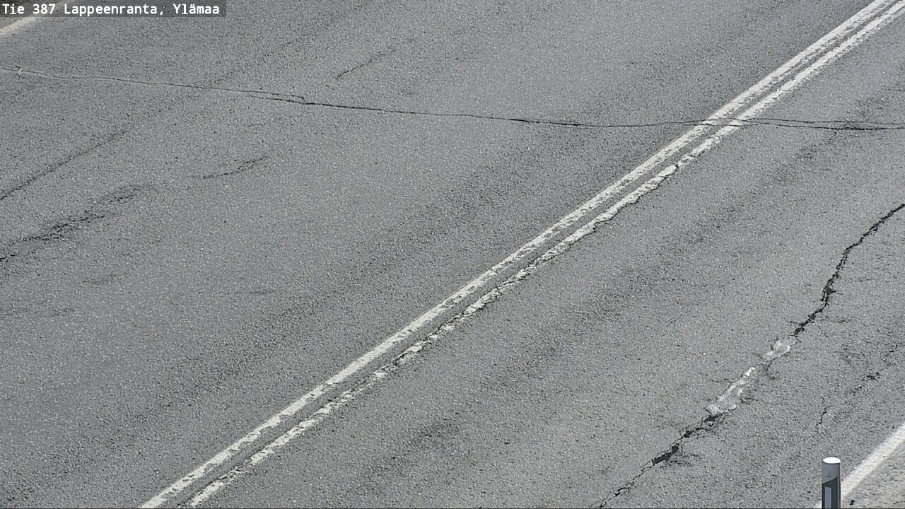 Weather Camera Image Väg 387 Villmarstrand, Ylämaa, Lappeenranta, Etelä-Karjala