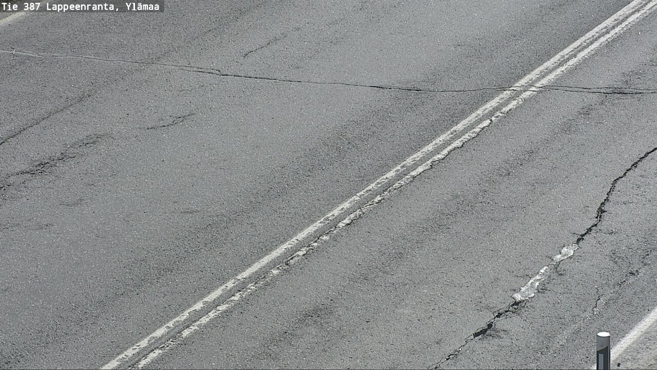 Weather Camera Image Väg 387 Villmarstrand, Ylämaa, Lappeenranta, Etelä-Karjala