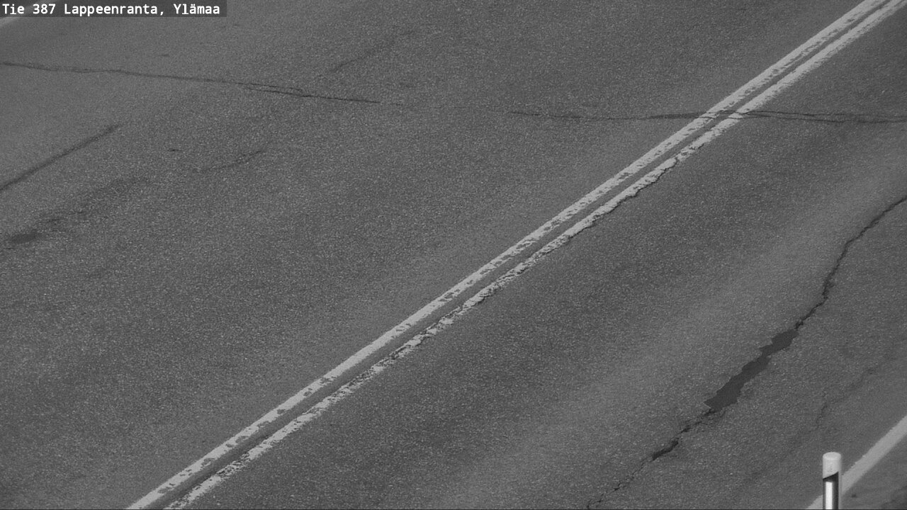 Weather Camera Image Road 387 Lappeenranta, Ylämaa, Lappeenranta, Etelä-Karjala