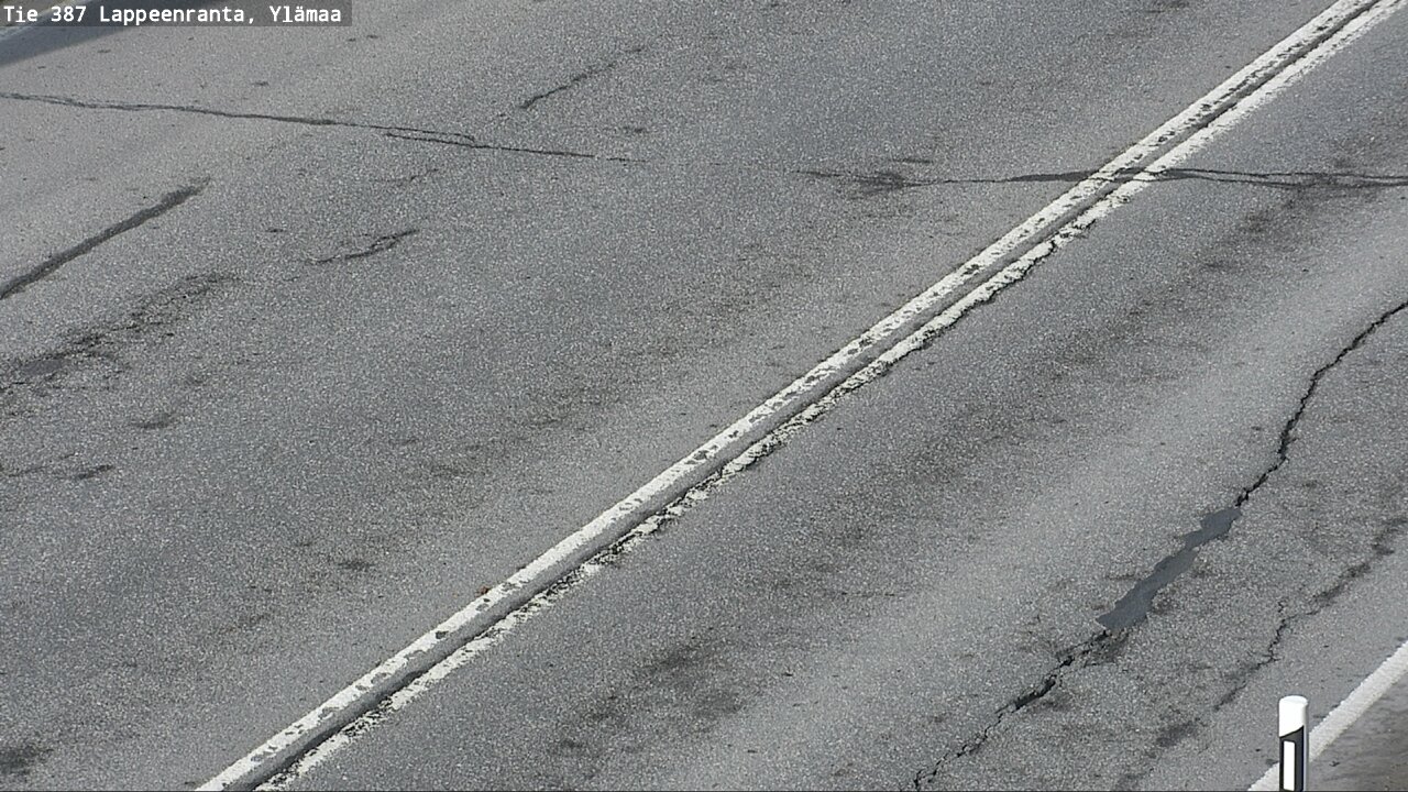 Weather Camera Image Väg 387 Villmarstrand, Ylämaa, Lappeenranta, Etelä-Karjala