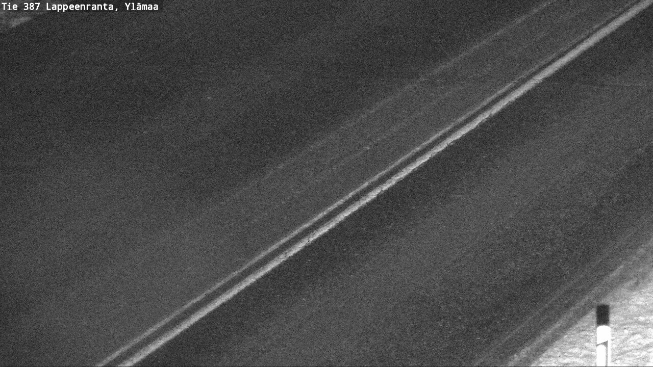 Weather Camera Image Väg 387 Villmarstrand, Ylämaa, Lappeenranta, Etelä-Karjala