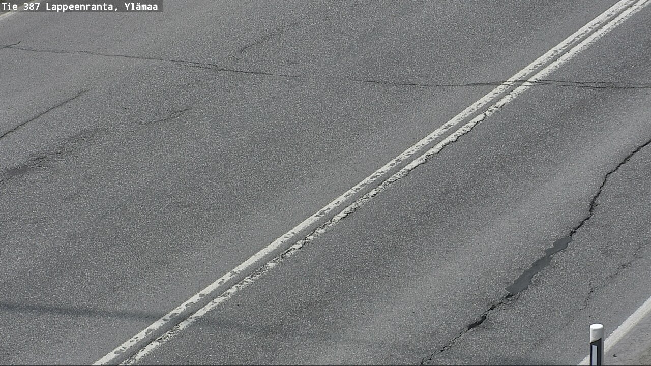 Weather Camera Image Väg 387 Villmarstrand, Ylämaa, Lappeenranta, Etelä-Karjala