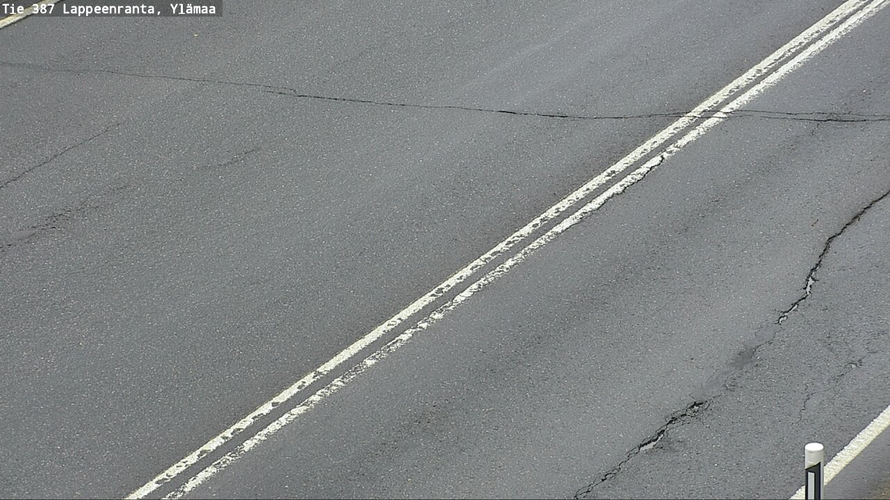 Weather Camera Image Väg 387 Villmarstrand, Ylämaa, Lappeenranta, Etelä-Karjala
