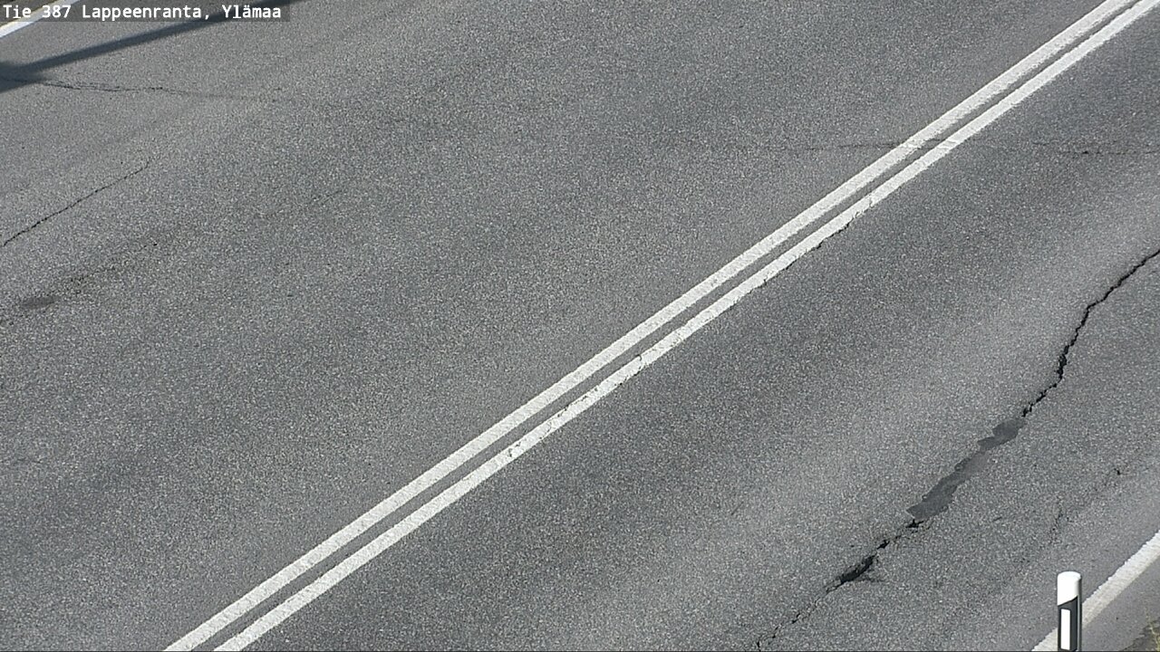 Weather Camera Image Road 387 Lappeenranta, Ylämaa, Lappeenranta, Etelä-Karjala