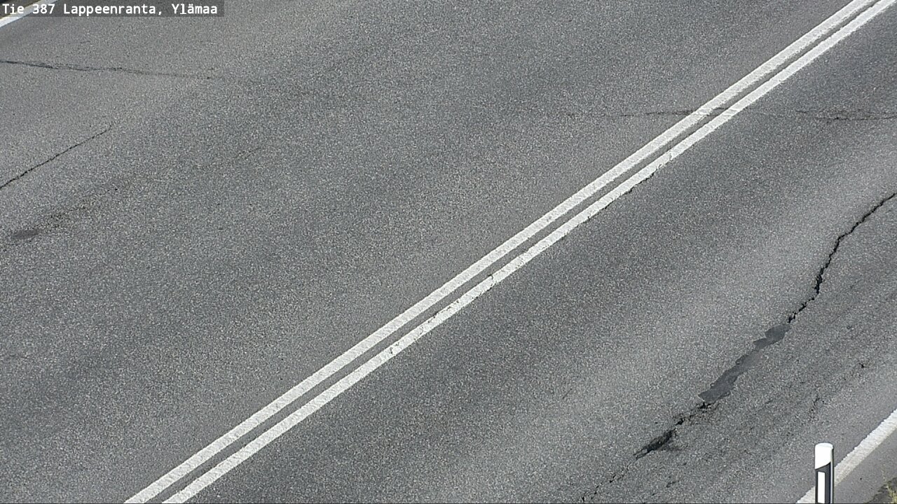 Weather Camera Image Road 387 Lappeenranta, Ylämaa, Lappeenranta, Etelä-Karjala