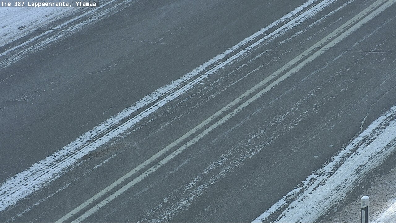 Weather Camera Image Road 387 Lappeenranta, Ylämaa, Lappeenranta, Etelä-Karjala