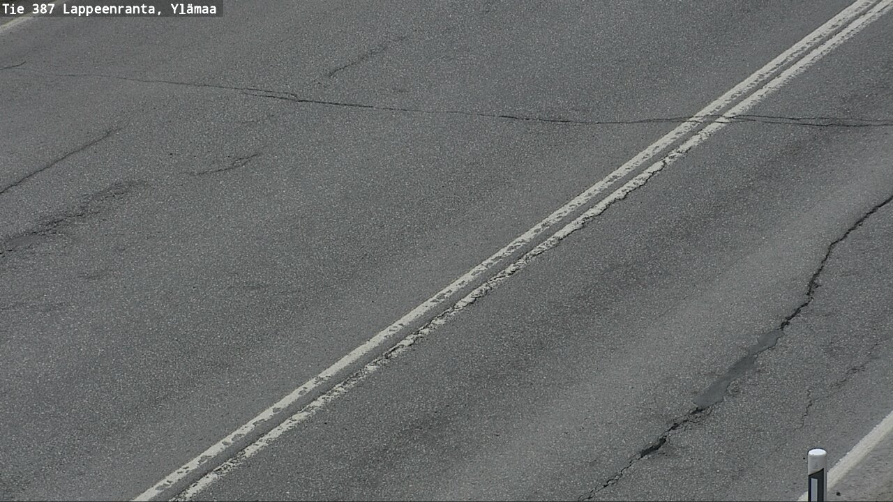 Weather Camera Image Väg 387 Villmarstrand, Ylämaa, Lappeenranta, Etelä-Karjala