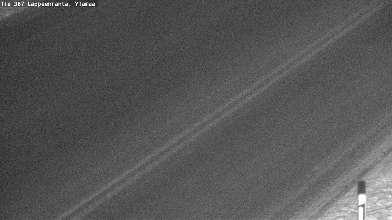 Weather Camera Image Väg 387 Villmarstrand, Ylämaa, Lappeenranta, Etelä-Karjala