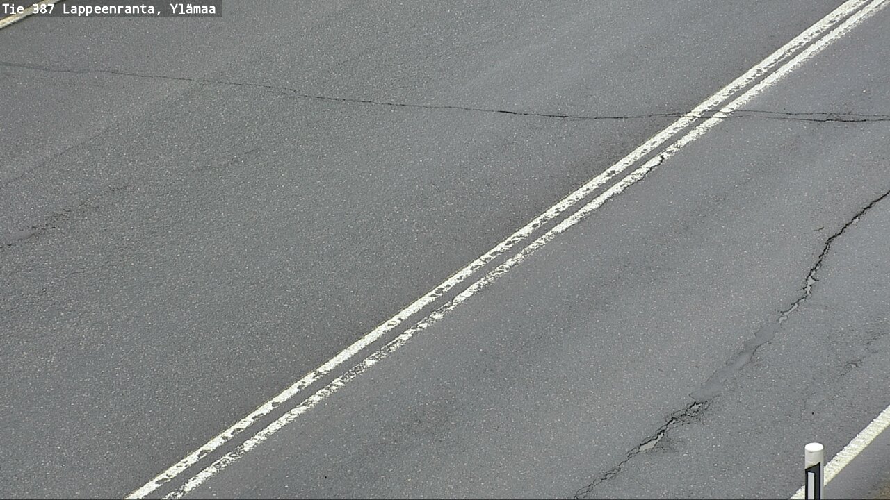 Weather Camera Image Väg 387 Villmarstrand, Ylämaa, Lappeenranta, Etelä-Karjala