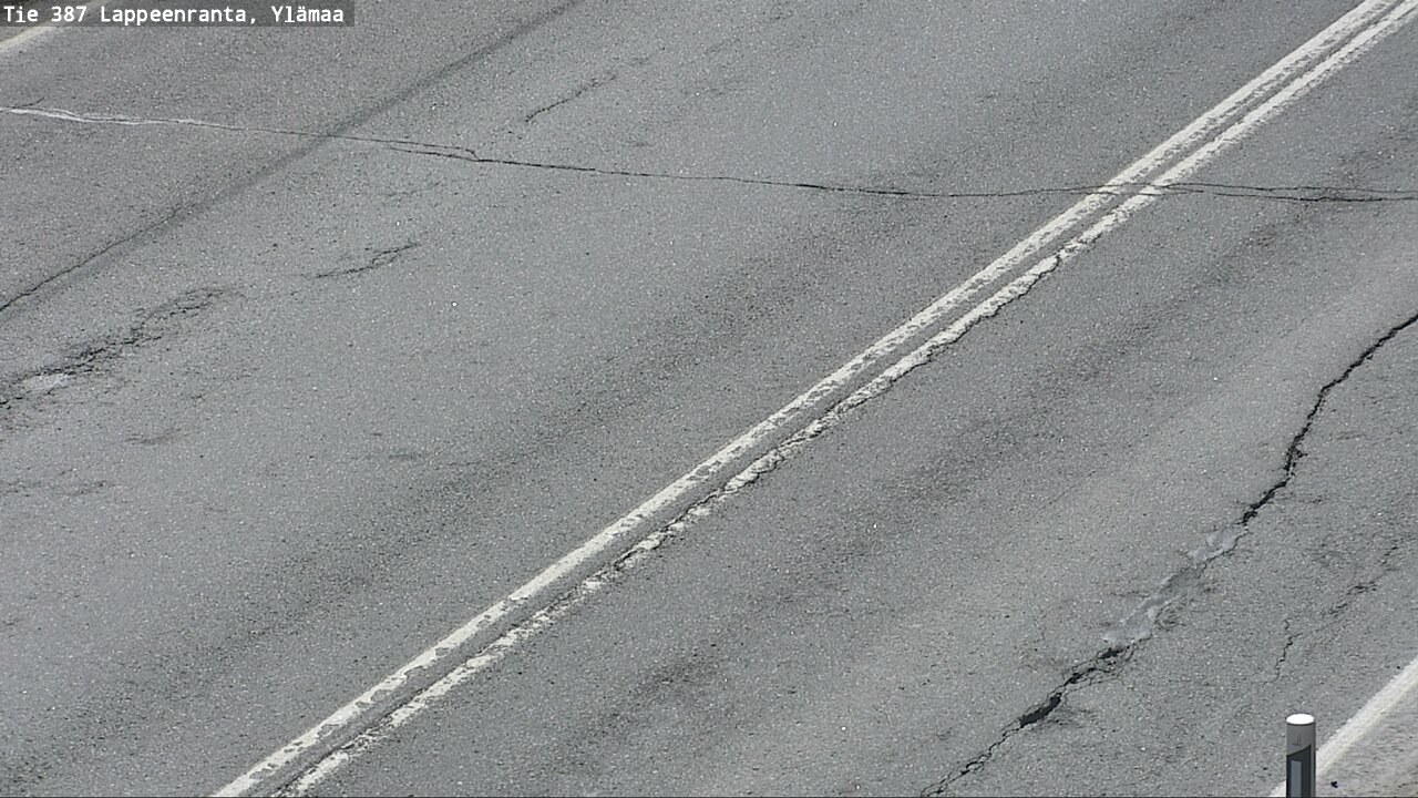 Weather Camera Image Väg 387 Villmarstrand, Ylämaa, Lappeenranta, Etelä-Karjala