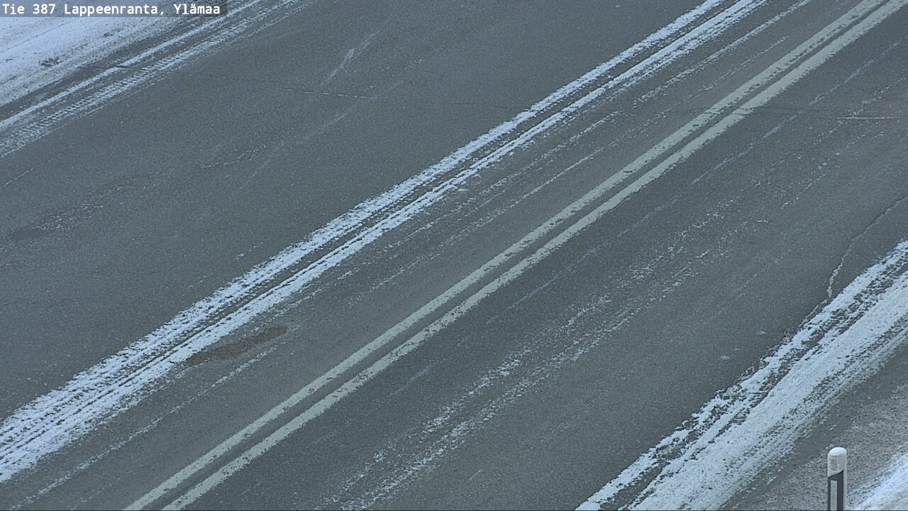 Weather Camera Image Road 387 Lappeenranta, Ylämaa, Lappeenranta, Etelä-Karjala