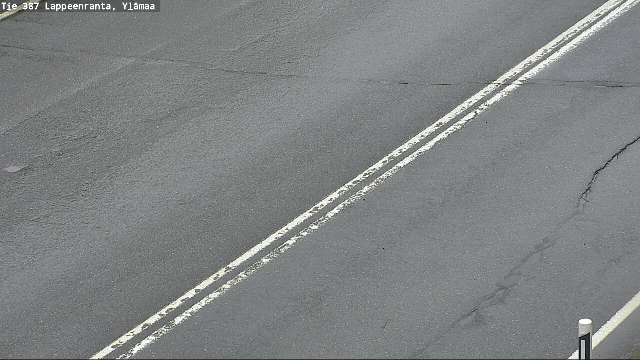 Weather Camera Image Väg 387 Villmarstrand, Ylämaa, Lappeenranta, Etelä-Karjala