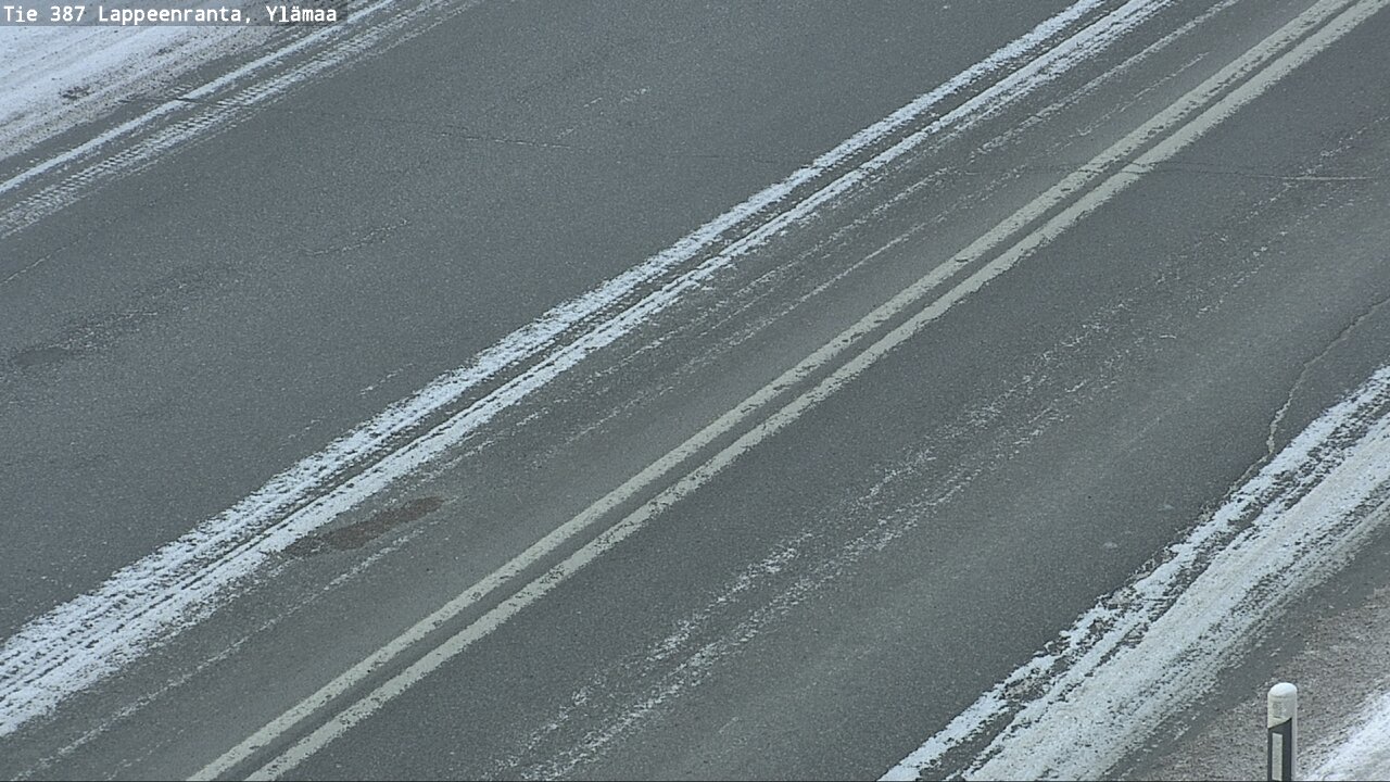 Weather Camera Image Road 387 Lappeenranta, Ylämaa, Lappeenranta, Etelä-Karjala