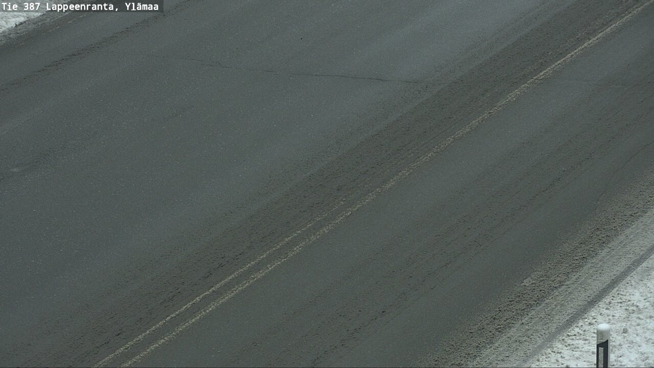 Weather Camera Image Väg 387 Villmarstrand, Ylämaa, Lappeenranta, Etelä-Karjala