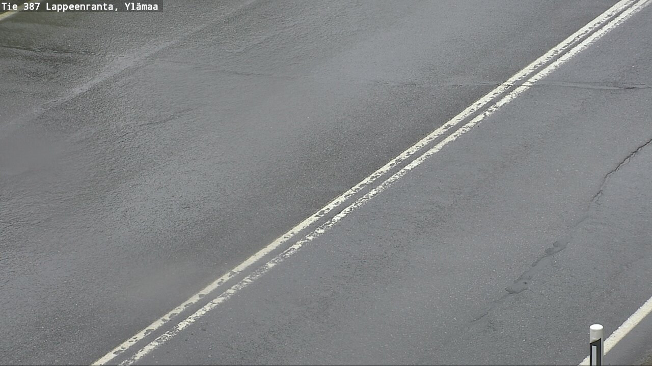 Weather Camera Image Väg 387 Villmarstrand, Ylämaa, Lappeenranta, Etelä-Karjala