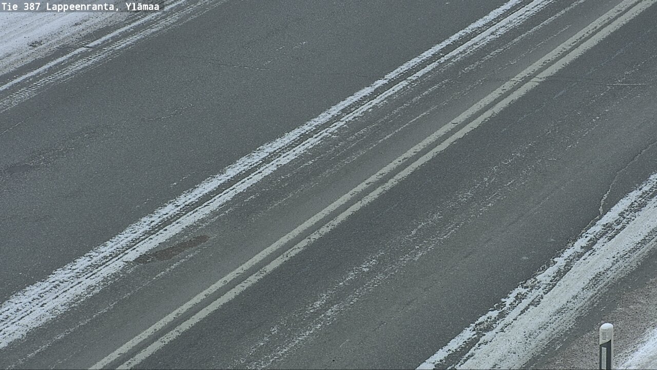 Weather Camera Image Road 387 Lappeenranta, Ylämaa, Lappeenranta, Etelä-Karjala