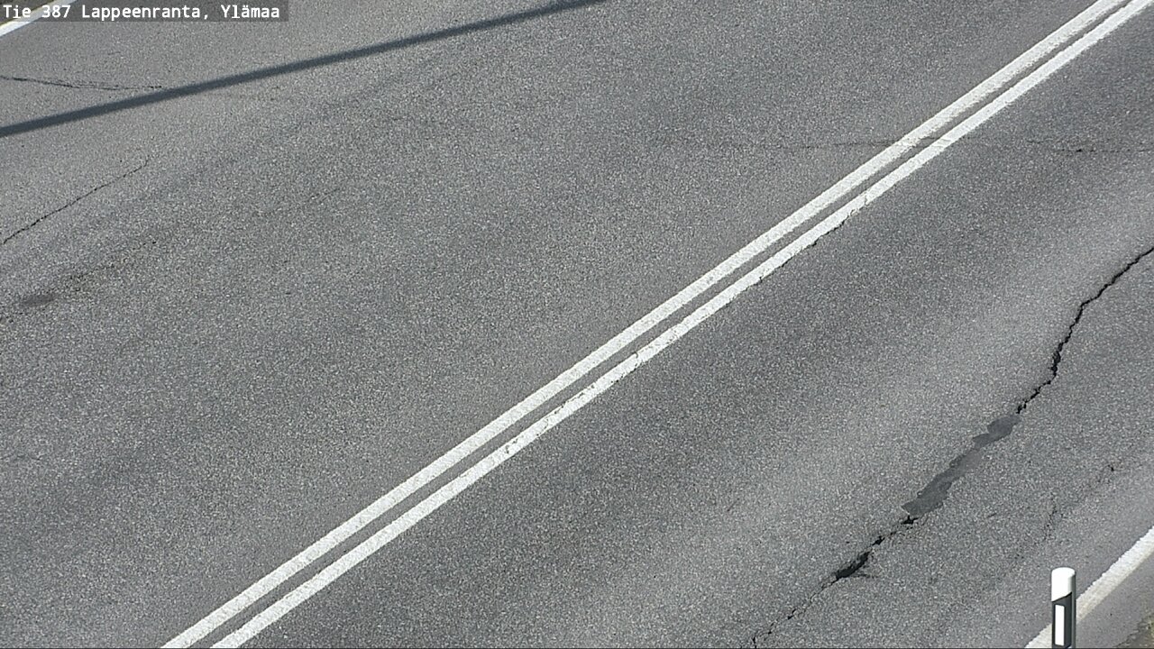 Weather Camera Image Road 387 Lappeenranta, Ylämaa, Lappeenranta, Etelä-Karjala