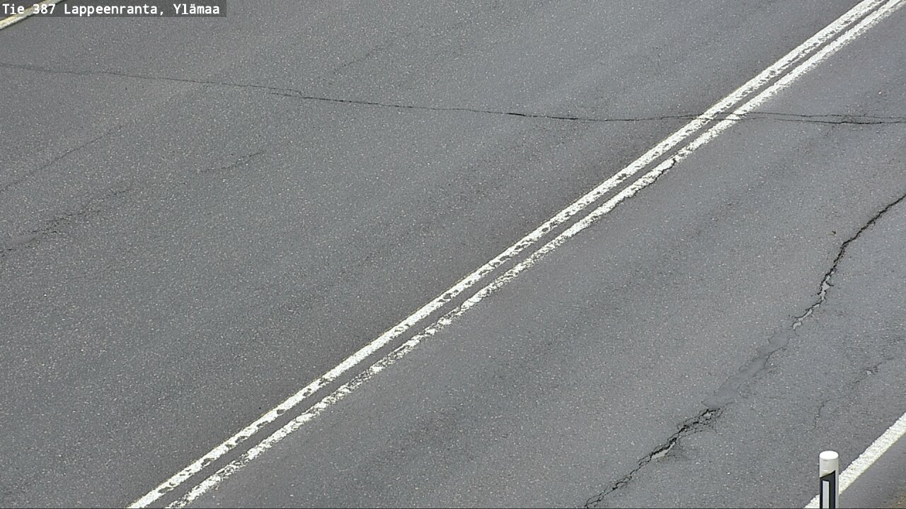 Weather Camera Image Väg 387 Villmarstrand, Ylämaa, Lappeenranta, Etelä-Karjala