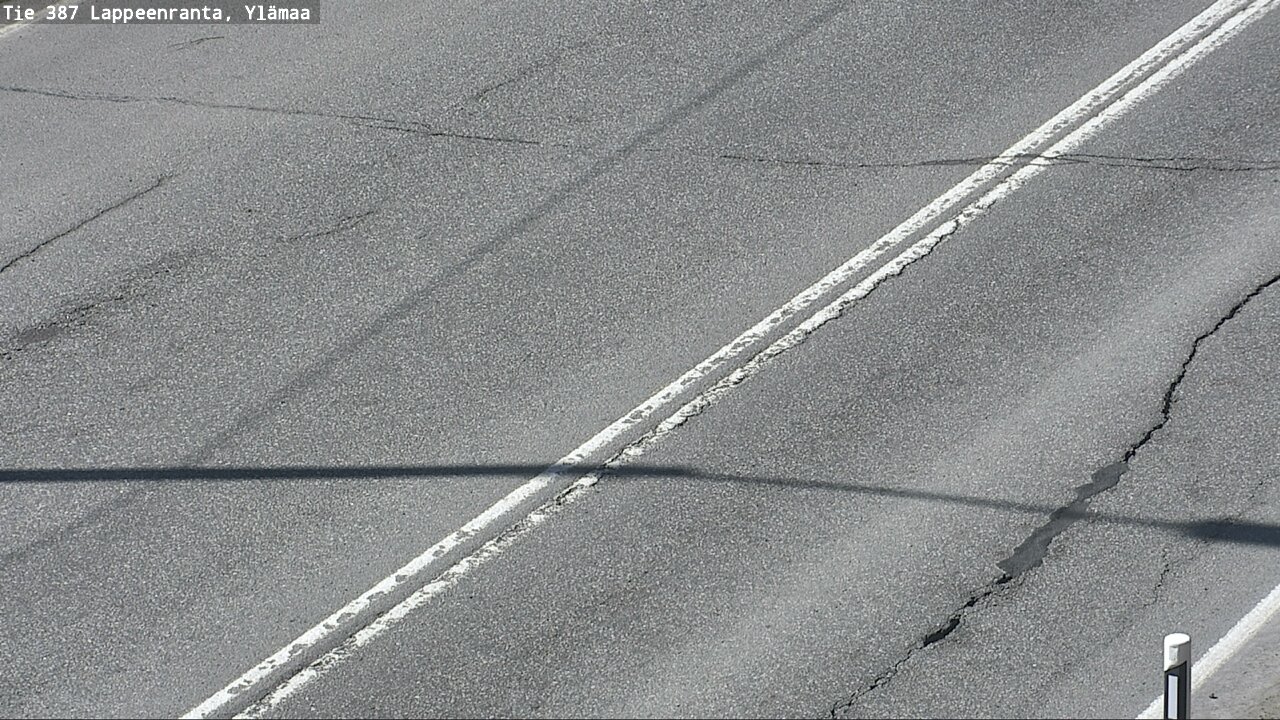 Weather Camera Image Väg 387 Villmarstrand, Ylämaa, Lappeenranta, Etelä-Karjala