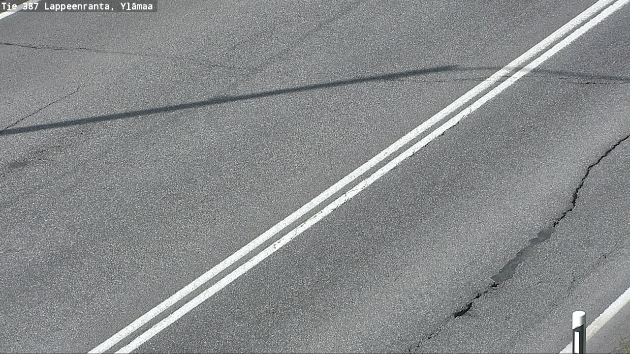 Weather Camera Image Road 387 Lappeenranta, Ylämaa, Lappeenranta, Etelä-Karjala