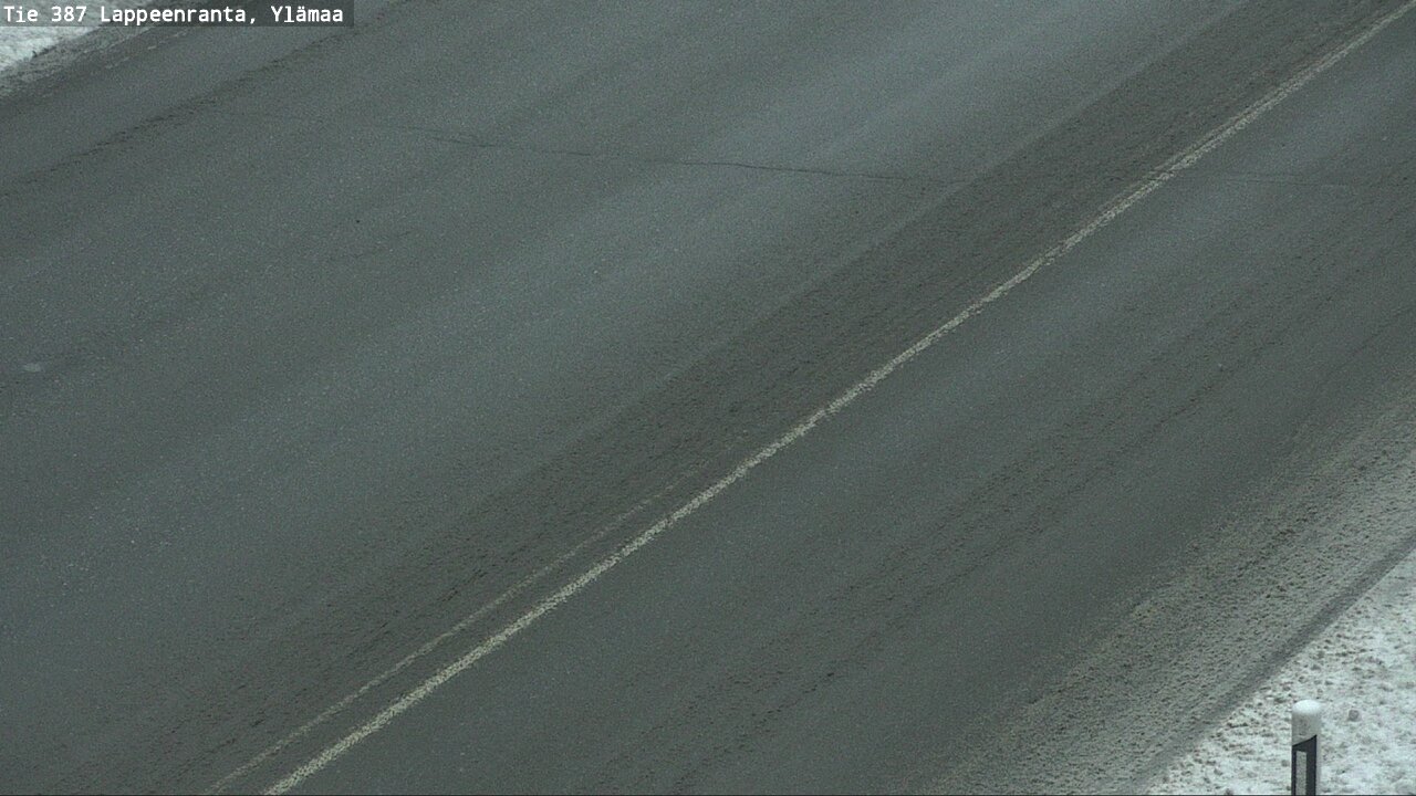 Weather Camera Image Väg 387 Villmarstrand, Ylämaa, Lappeenranta, Etelä-Karjala