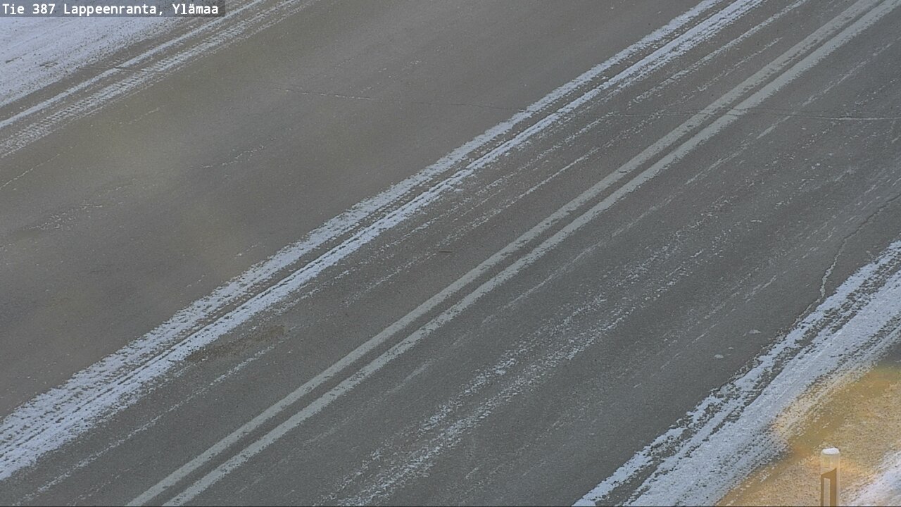 Weather Camera Image Road 387 Lappeenranta, Ylämaa, Lappeenranta, Etelä-Karjala