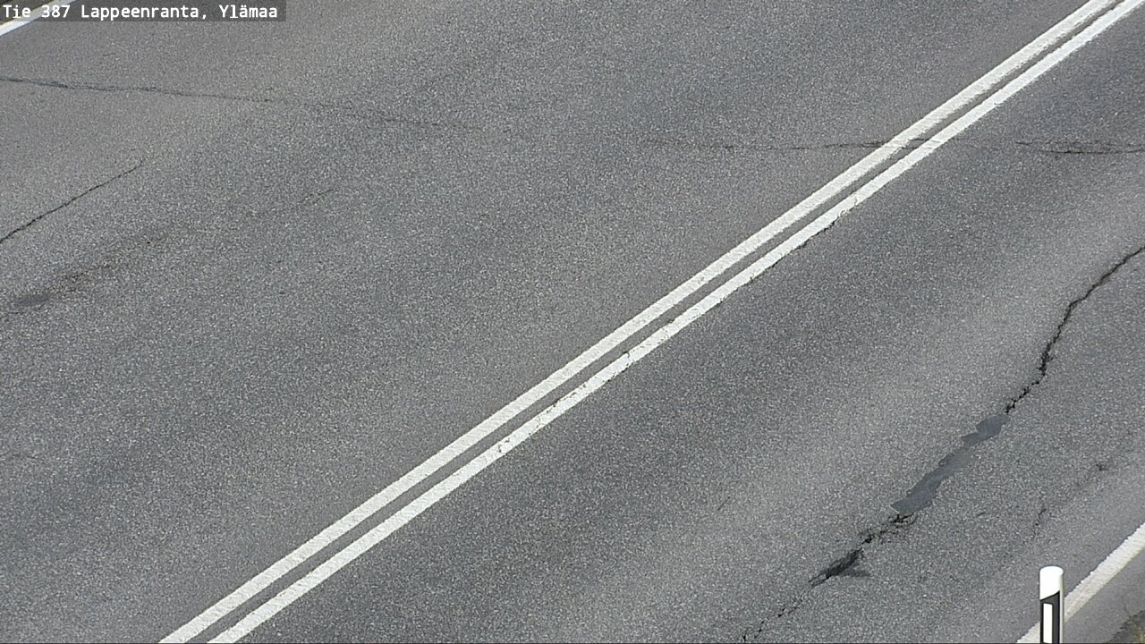 Weather Camera Image Road 387 Lappeenranta, Ylämaa, Lappeenranta, Etelä-Karjala