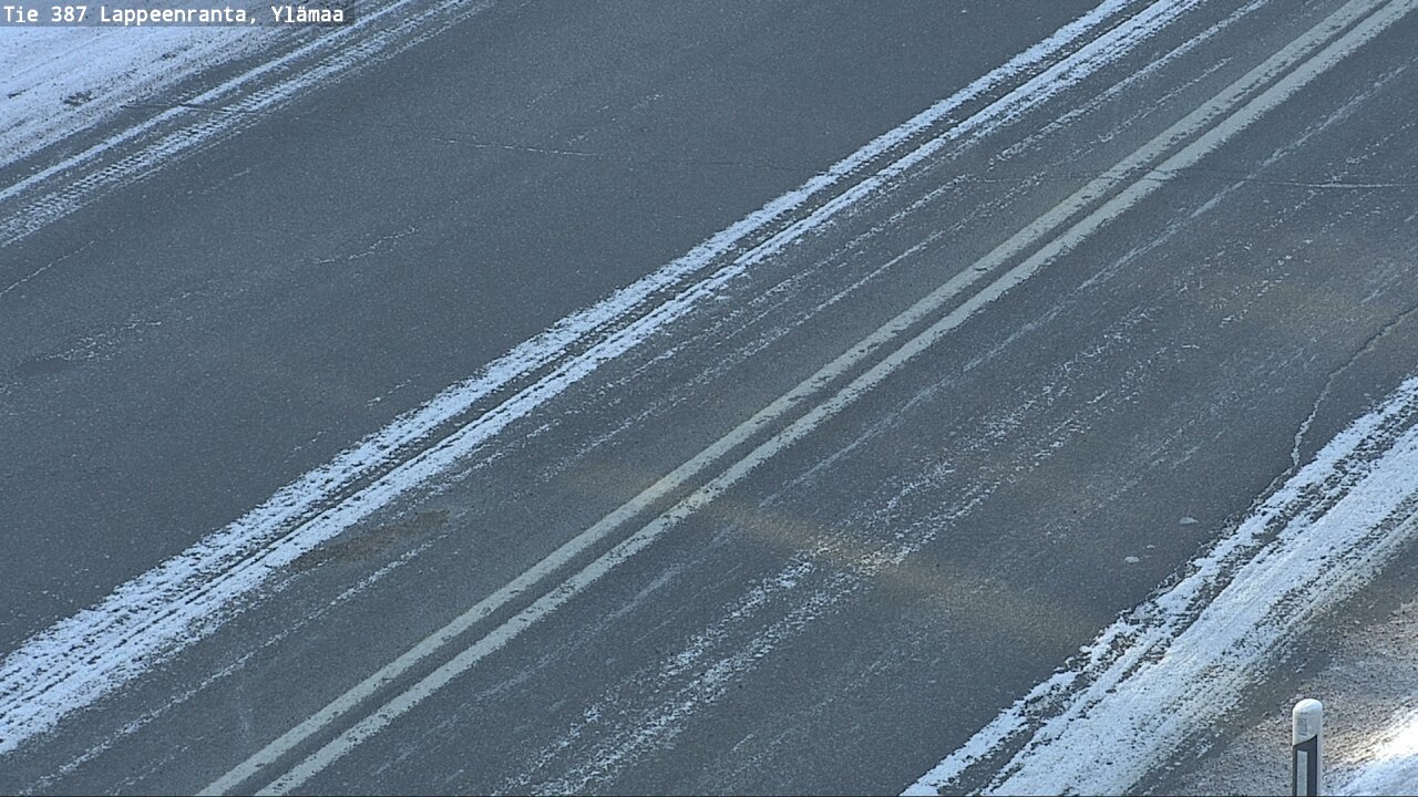 Weather Camera Image Road 387 Lappeenranta, Ylämaa, Lappeenranta, Etelä-Karjala