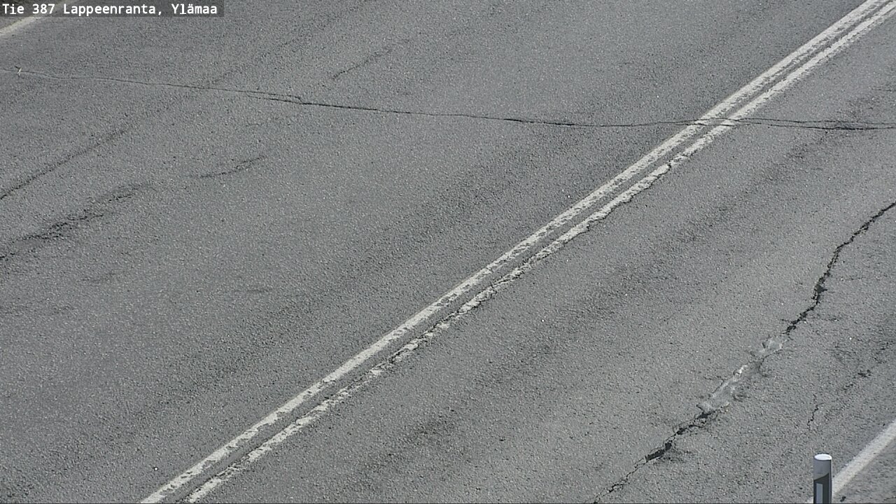 Weather Camera Image Väg 387 Villmarstrand, Ylämaa, Lappeenranta, Etelä-Karjala