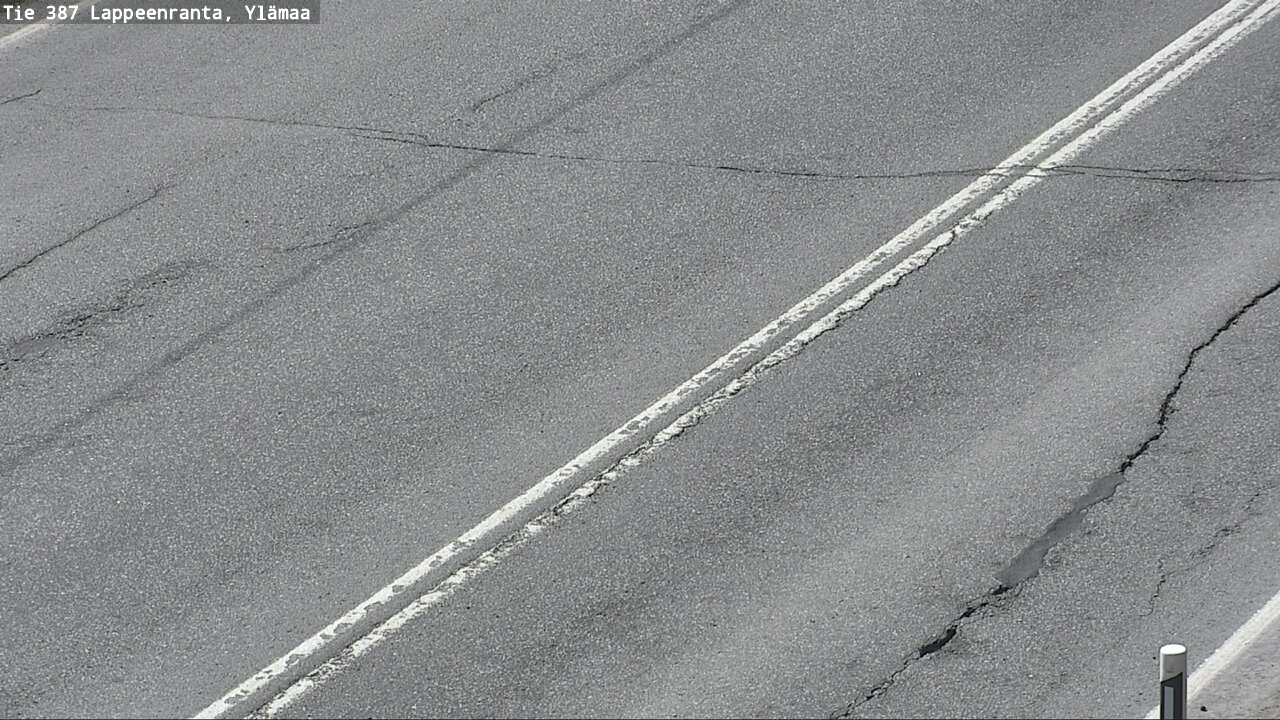 Weather Camera Image Väg 387 Villmarstrand, Ylämaa, Lappeenranta, Etelä-Karjala