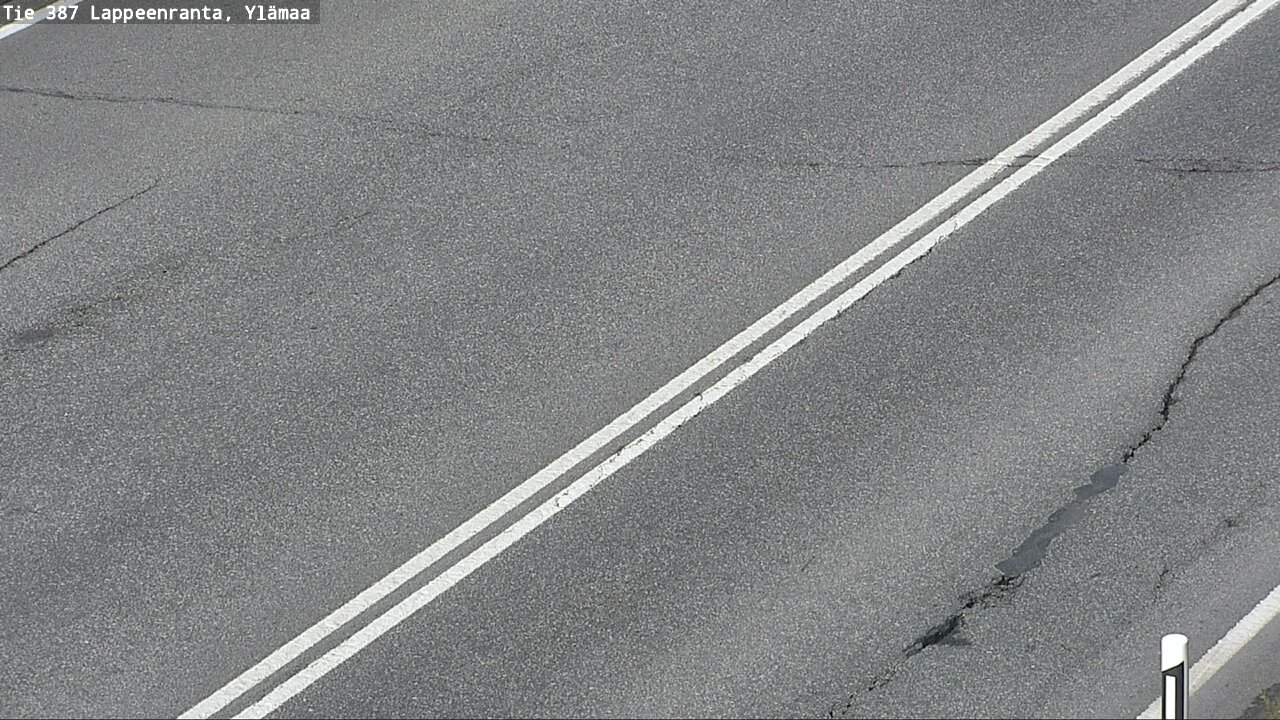 Weather Camera Image Road 387 Lappeenranta, Ylämaa, Lappeenranta, Etelä-Karjala