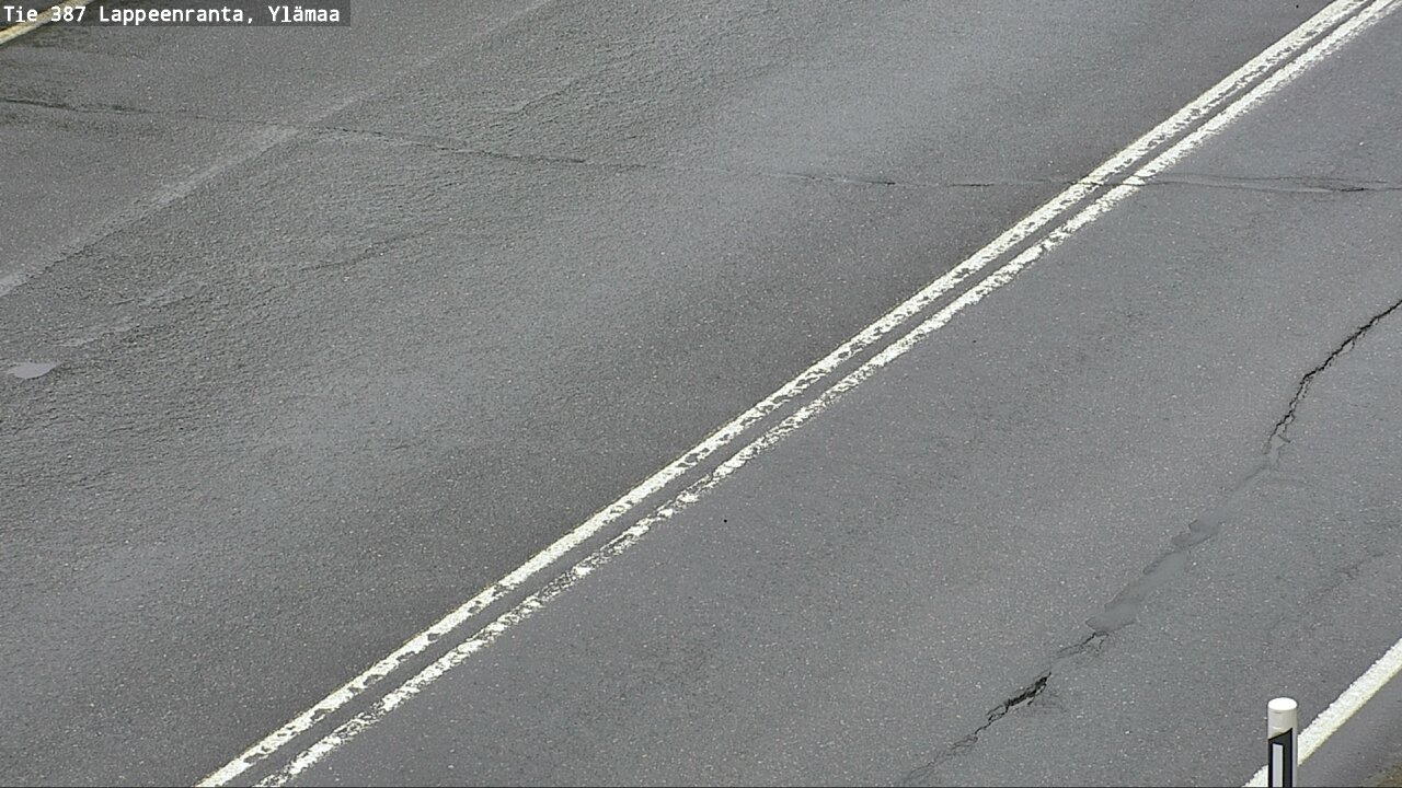 Weather Camera Image Väg 387 Villmarstrand, Ylämaa, Lappeenranta, Etelä-Karjala