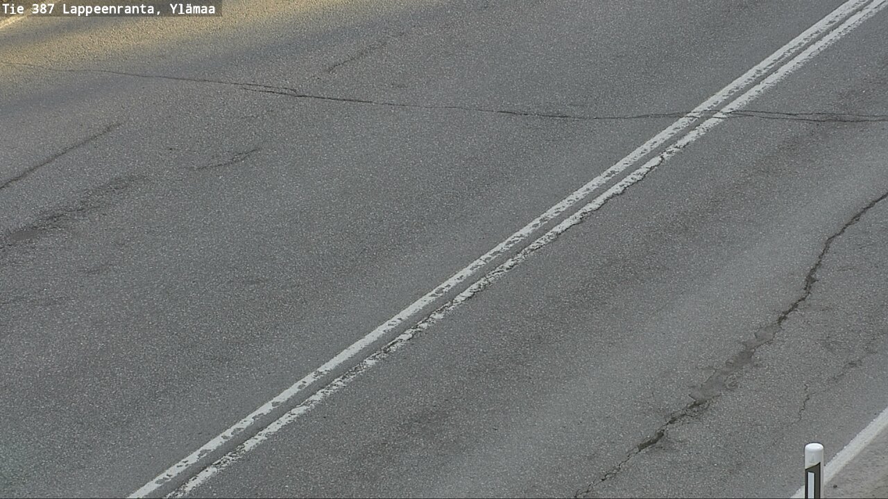 Weather Camera Image Väg 387 Villmarstrand, Ylämaa, Lappeenranta, Etelä-Karjala
