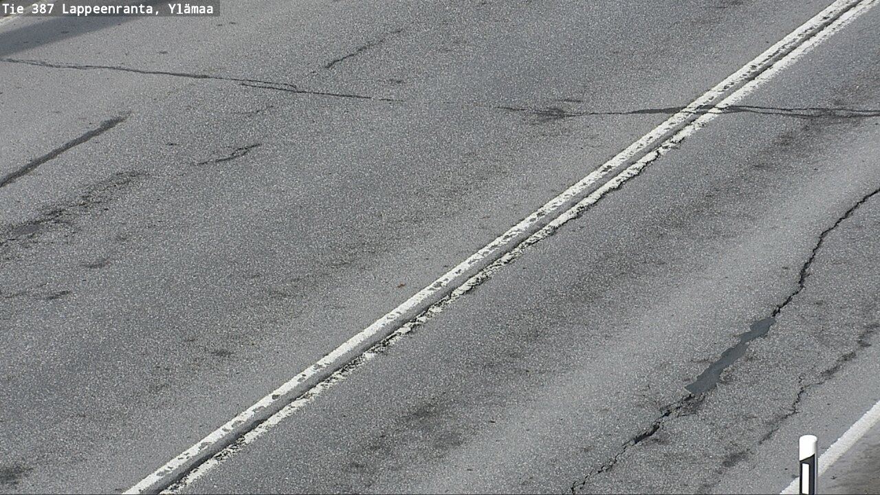 Weather Camera Image Väg 387 Villmarstrand, Ylämaa, Lappeenranta, Etelä-Karjala