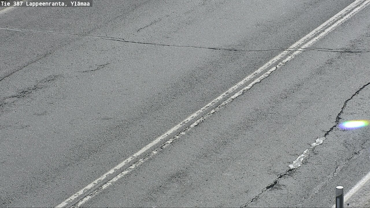 Weather Camera Image Väg 387 Villmarstrand, Ylämaa, Lappeenranta, Etelä-Karjala