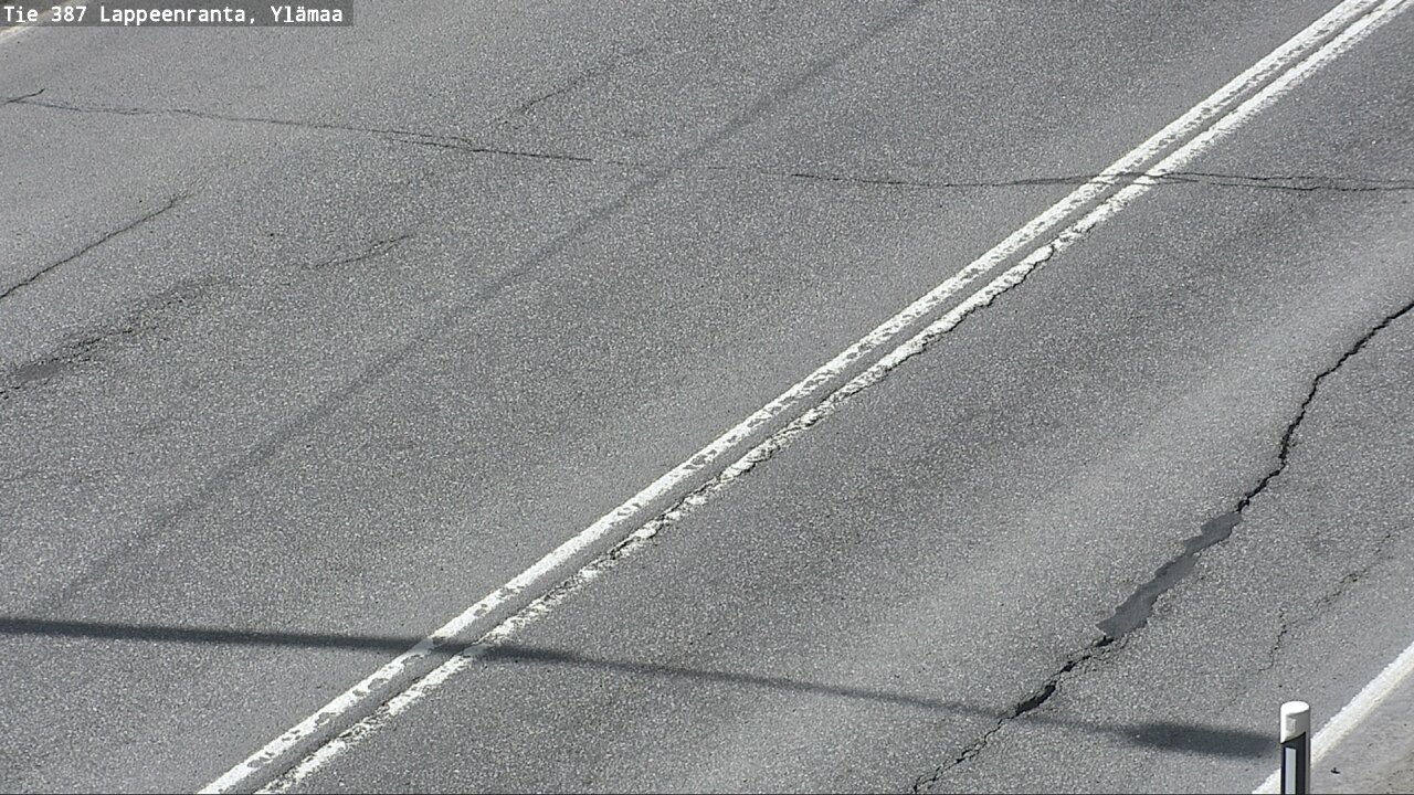 Weather Camera Image Väg 387 Villmarstrand, Ylämaa, Lappeenranta, Etelä-Karjala