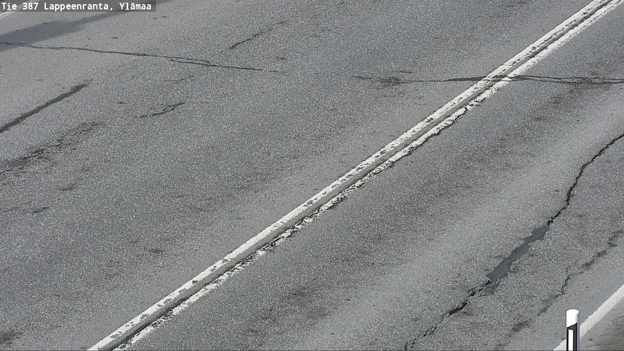 Weather Camera Image Väg 387 Villmarstrand, Ylämaa, Lappeenranta, Etelä-Karjala